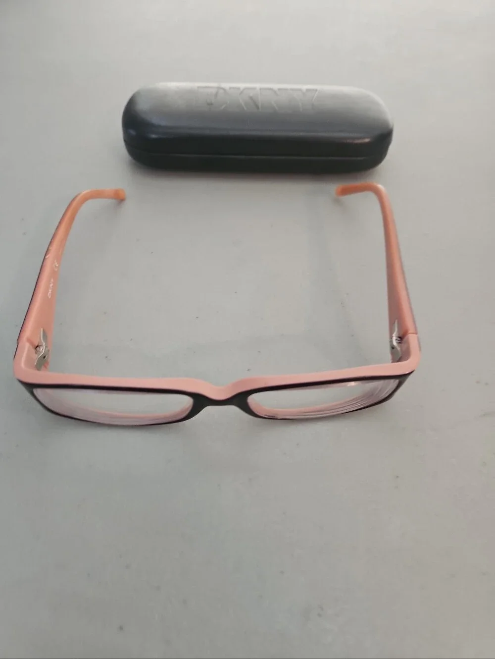 DKNY Women’s Eyeglasses DY 1599 3452 Plum Peach Full Rim Frame 51-16-130 W/Case
